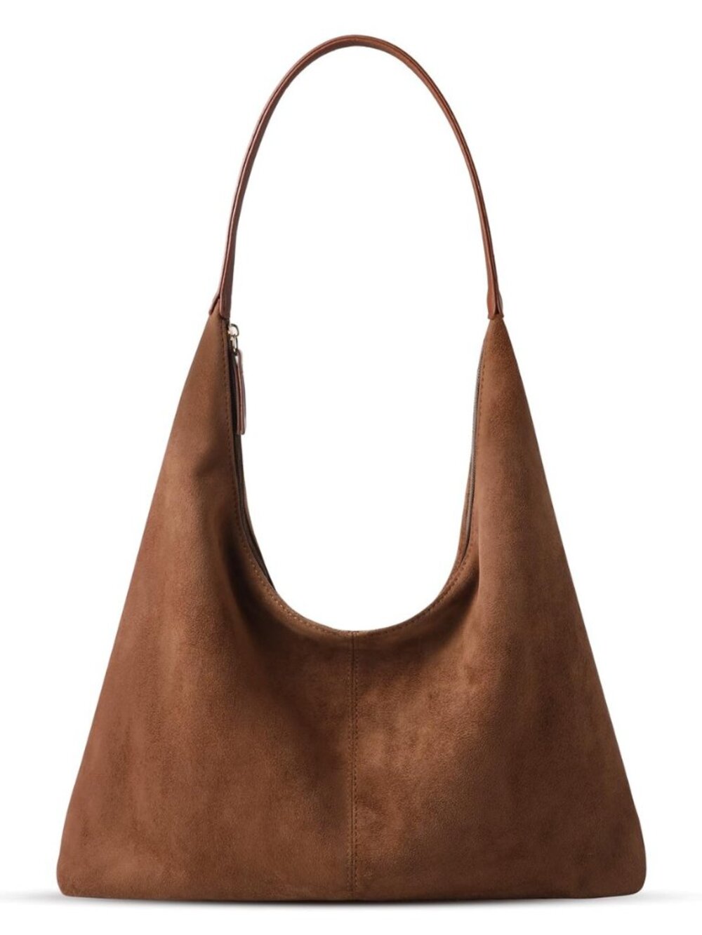 Suede Shoulder Bag for Women Suede Purse Boho Bags Slouchy Tote Bag Satchels